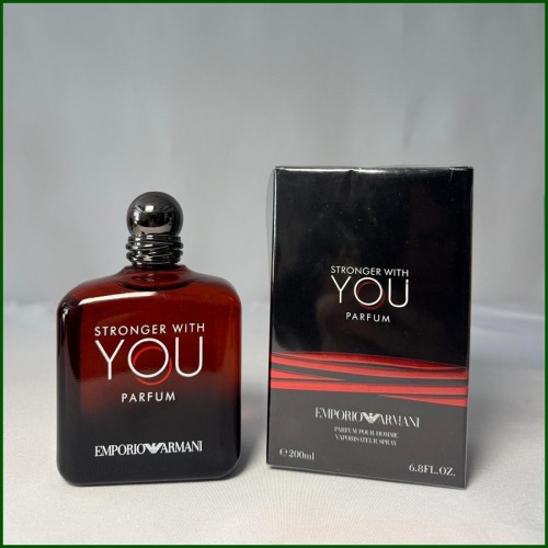 Armani Emporıo Armani Stronger With You PARFUM special 200 ml Erkek ORJİNAL AMBALAJLI Parfüm