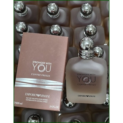 Armani  Stronger With You COFFEE FREEZE 100 ml Erkek ORJİNAL AMBALAJLI Parfüm