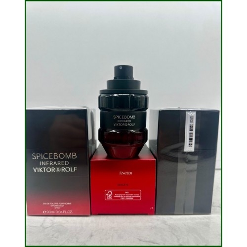 Viktor&Rolf Spicebomb Infrared Erkek Edt 90 Ml ORJİNAL AMBALAJLI Parfüm