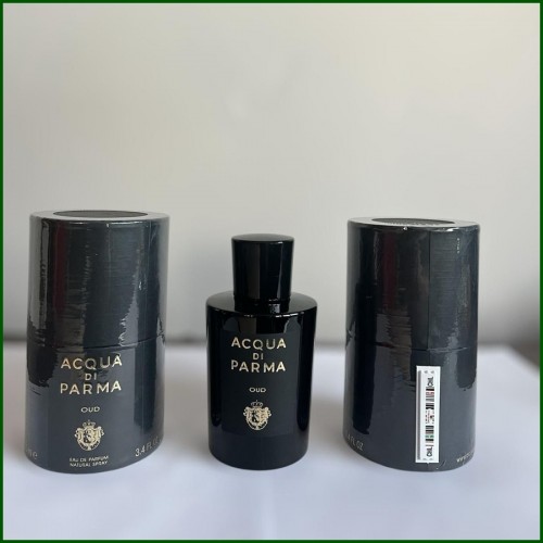 Acqua di Parma Signature Oud EDP 100 ml ORJİNAL AMBALAJLI SİLİNDİR KUTULU  Parfüm