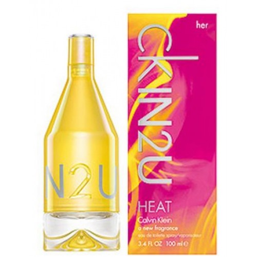 Calvin Klein CK IN2U HEAT  Yellow EDT 150 ml ORJİNAL AMBALAJLI Parfüm