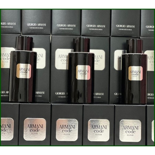 Armani Code Parfüm ELİXİR 125 ml Refillable Erkek ORJİNAL AMBALAJLI  Parfüm