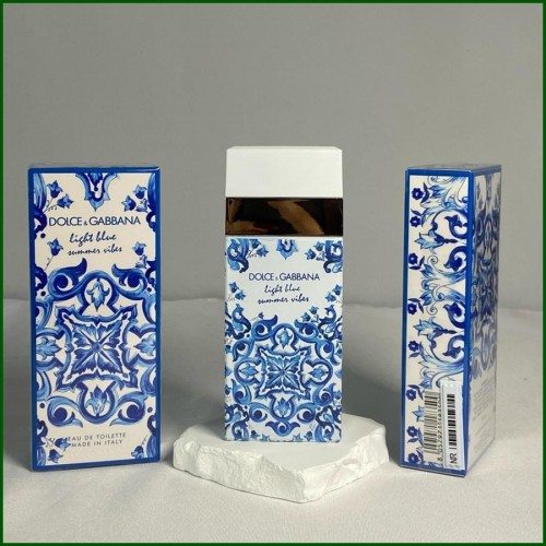 Dolce Gabbana Light Blue Summer Vibes EDT 100 ml Kadın ORJİNAL KUTULU Parfüm