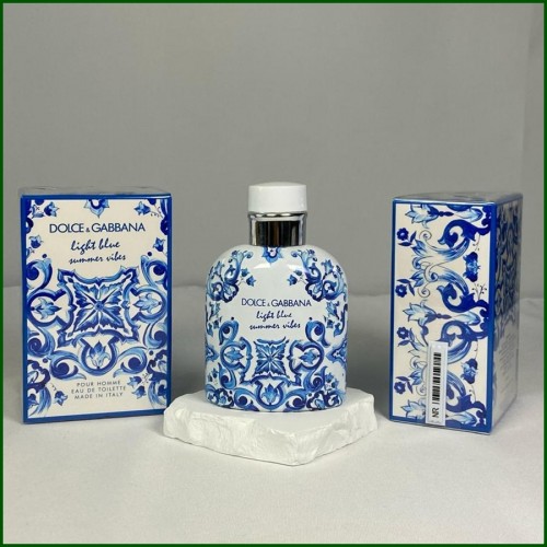 Dolce Gabbana Light Blue Summer Vibes EDT 125 ml Erkek ORJİNAL KUTULU Parfüm
