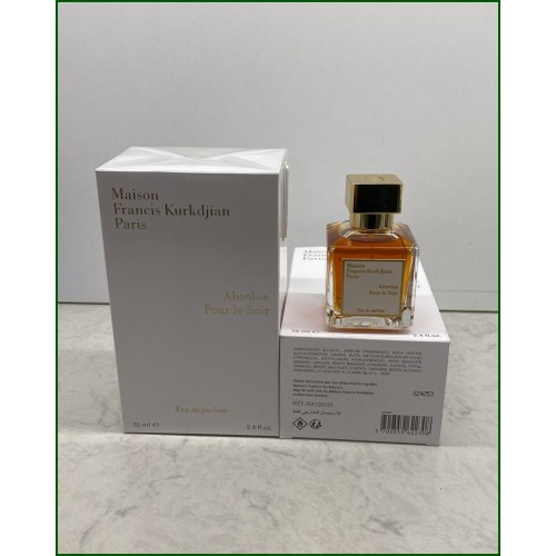Maıson Francıs Kurkdıjan ABSOLUE POUR LE SOİR Edp 70 ml ORJİNAL AMBALAJLI Unisex Parfüm