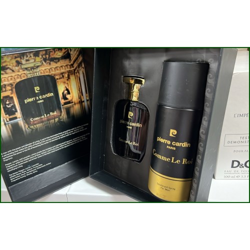 Pierre Cardin Paris Comme Le Roi EDP 50 ml Parfüm & 150 ml Deodorant Gift Seti