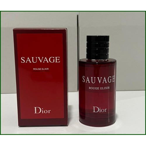Christian Dior Sauvage Rouge Elixir 100 ml EDP Büyük Erkek ORJİNAL AMBALAJLI  Parfüm