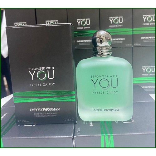 Emporio Armani Stronger With You Freeze Candy Edt 100 ml Erkek ORJİNAL AMBALAJLI Parfüm