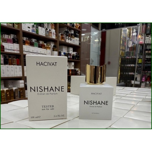 NİSHANE HACİVAT 100 ml Extrait de Parfum Unisex  TESTER KUTULU Parfüm