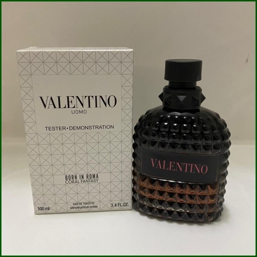 Valentino Born In Roma Uomo Coral Fantasy EDT 100 ml Erkek TESTER Parfüm