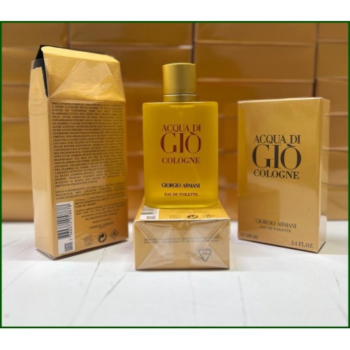 Armani Acqua Di Gio COLOGNE Edt 100 ml Erkek ORJİNAL AMBALAJLI Parfüm