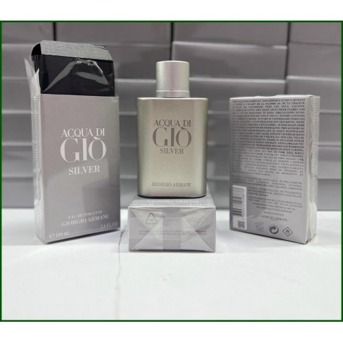 Armani Acqua Di Gio SİLVER EdT 100 ml Erkek ORJİNAL AMBALAJLI Parfüm