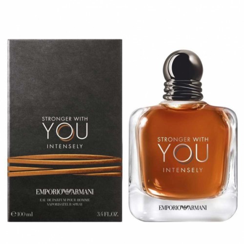 Emporio Armani Stronger With You INTENSELY 100 ml Eau de Parfum erkek ORJİNAL KUTULU parfüm