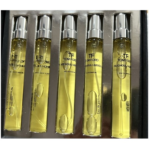 Tomfort pacholi Absolu  ( 5 x 7,5 ml ) Extrait Erkek Decant Canta boy Parfüm