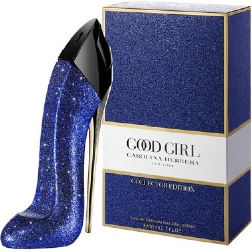 Carolina Herrera Good Girl Glitter Collector  Mavi simli for women 80 ml Bayan ORJİNAL AMBALAJLI Parfüm