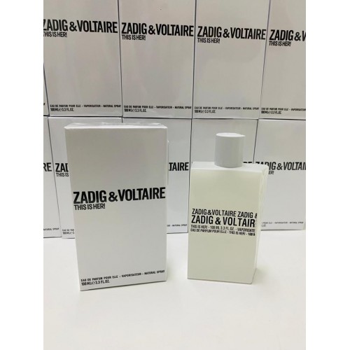 Zadig & Voltaire This Is Her EDP 100ML Bayan ORJİNAL AMBALAJLI Parfüm