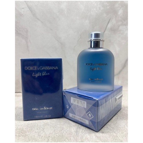 DOLCE GABBANA LIGHT BLUE  INTENSE EDP 100 ML ERKEK ORJİNAL KUTULU PARFÜM