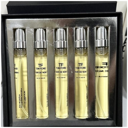 TOM FORD NOİR DE NOİR ÇANTA SETİ ( 5 x 7,5 ML ) Extrait Unisex Decant Canta boy Parfüm