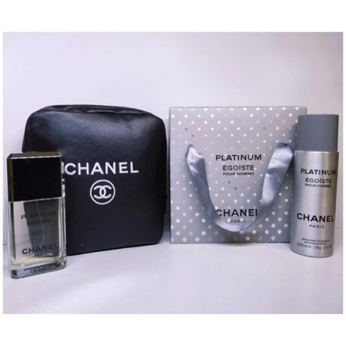 Chanel Egoist Platinıum Edp 100 Ml Erkek Parfüm  &  200 ml Deodorant GİFT SET