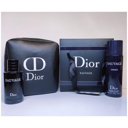 Dior Sauvage EDP 100 Ml Erkek Parfüm &  200 ml Deodorant GİFT SET