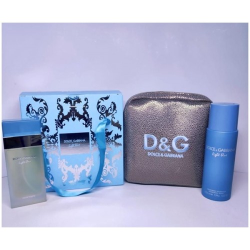 Dolce & Gabbana Light Blue Edp 100 ml Bayan Parfüm & 200 ml Deodorant GİFT SET