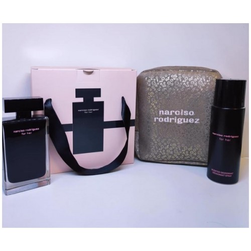 Narciso Rodriguez For Her Edt 100 Ml Kadın Parfüm  &  200 ml Deodorant GİFT SET