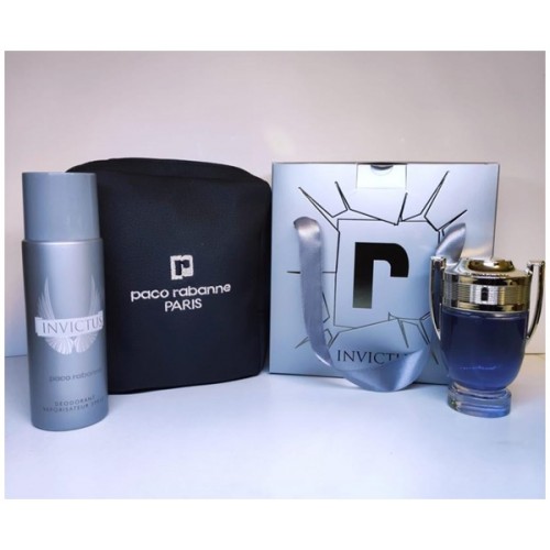 Paco Rabanne Invictus Edt 100 ml Erkek Parfüm &  200 ml Deodorant GİFT SET