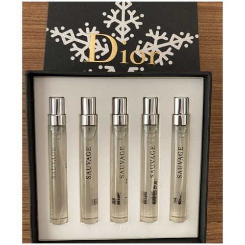 CHRİSTİAN DİOR SAUVAGE EDP ÇANTA SETİ  ( 5 x 7,5 ML ) Extrait Erkek  Decant Parfüm