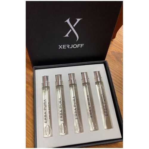 XERJOFF ERBA PURA ÇANTA SETİ ( 5 x 7,5 ML ) Extrait Decant Parfüm